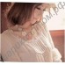 Винтажное ожерелье Elegant Colorful Pearl Flower
